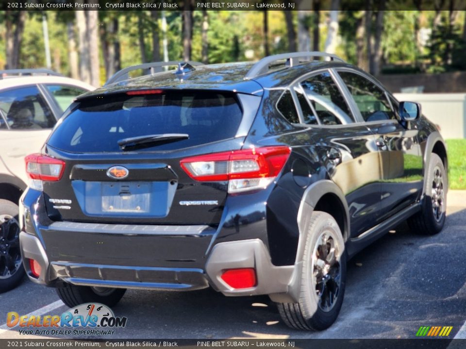 2021 Subaru Crosstrek Premium Crystal Black Silica / Black Photo #3