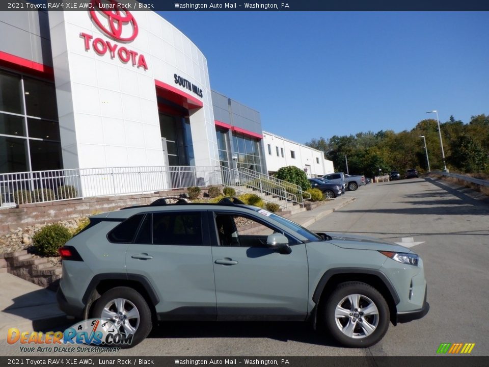 2021 Toyota RAV4 XLE AWD Lunar Rock / Black Photo #2