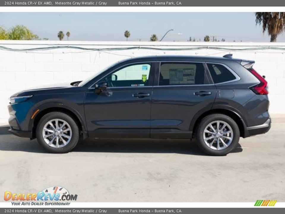 Meteorite Gray Metallic 2024 Honda CR-V EX AWD Photo #6