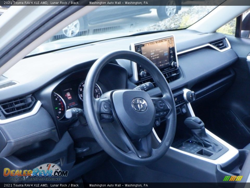 Dashboard of 2021 Toyota RAV4 XLE AWD Photo #14