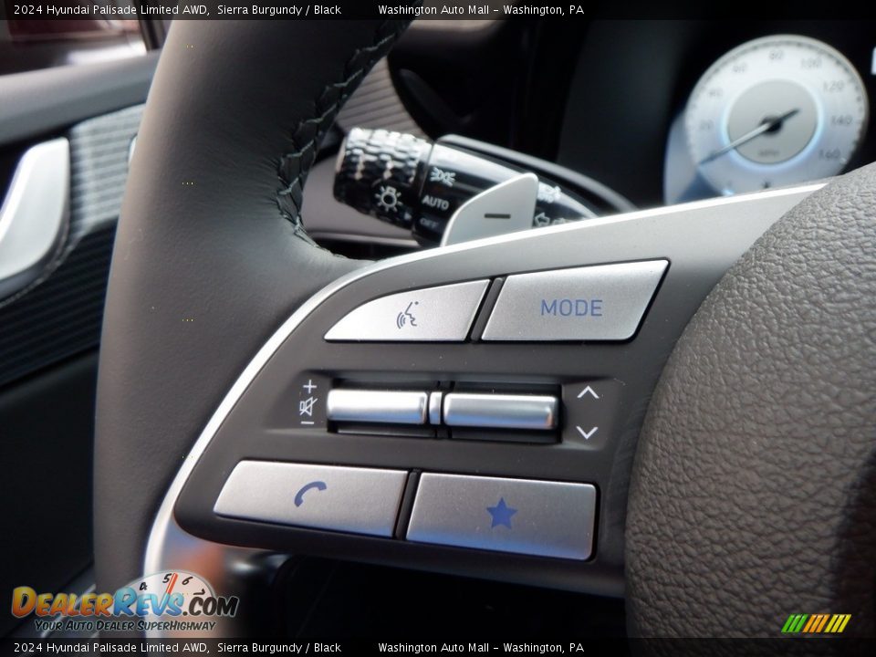 2024 Hyundai Palisade Limited AWD Sierra Burgundy / Black Photo #26