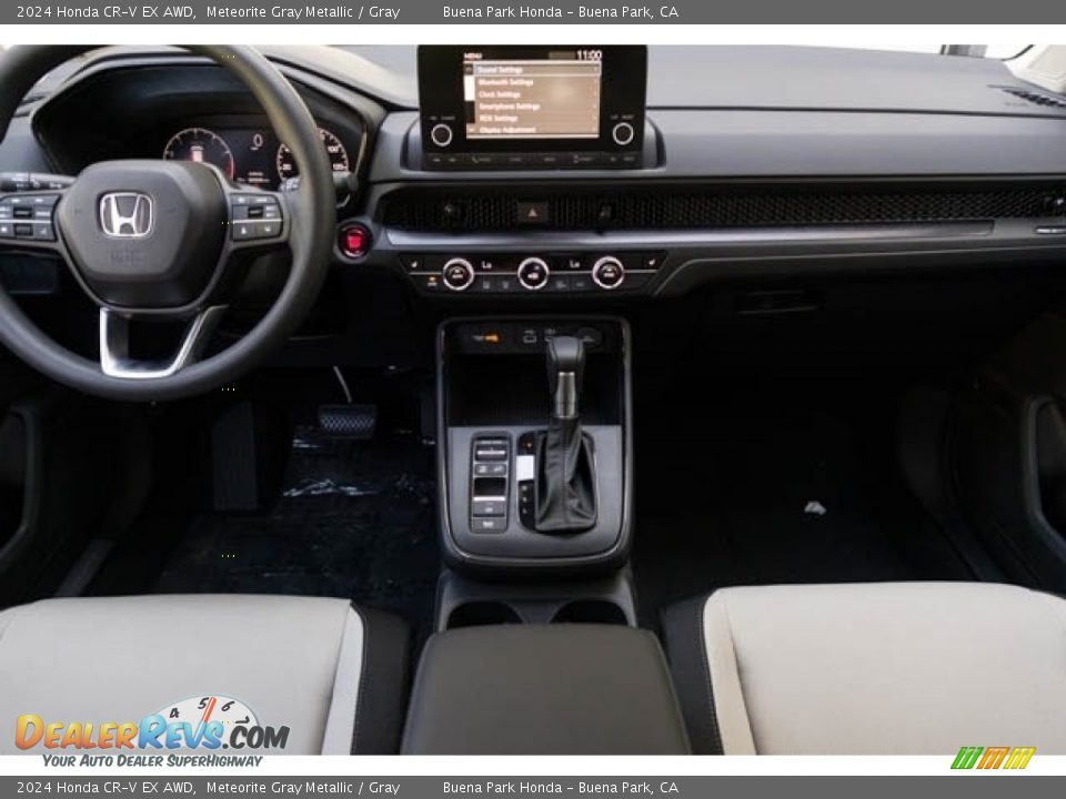 Dashboard of 2024 Honda CR-V EX AWD Photo #17