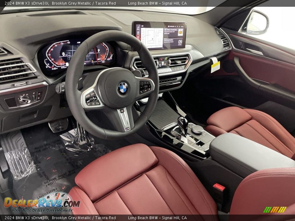 Tacora Red Interior - 2024 BMW X3 sDrive30i Photo #12