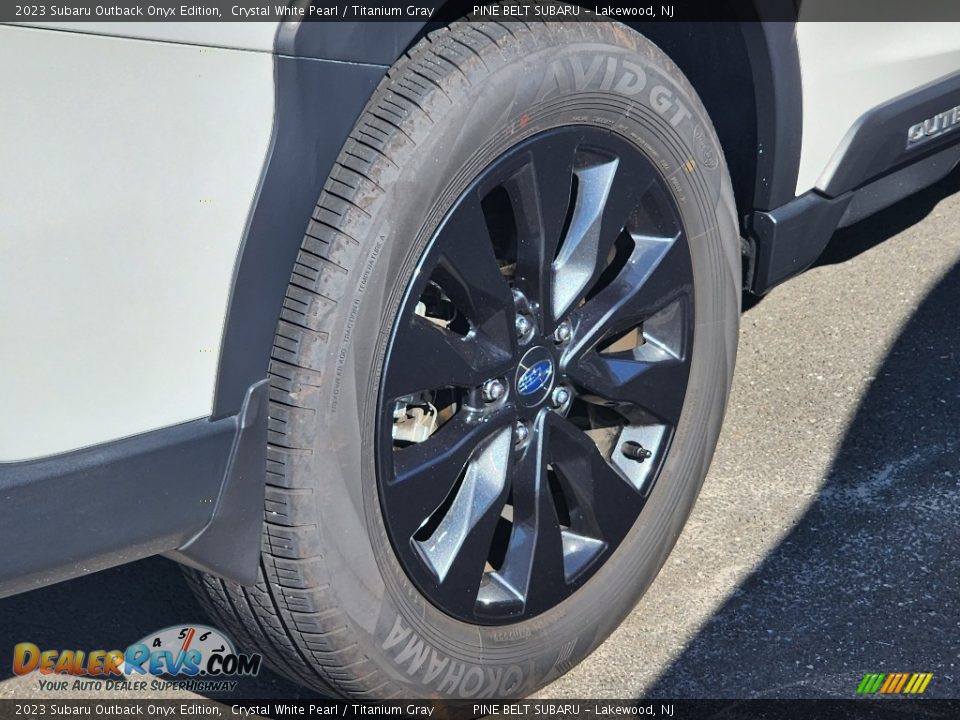 2023 Subaru Outback Onyx Edition Crystal White Pearl / Titanium Gray Photo #6