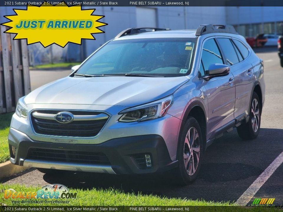 2021 Subaru Outback 2.5i Limited Ice Silver Metallic / Slate Black Photo #1