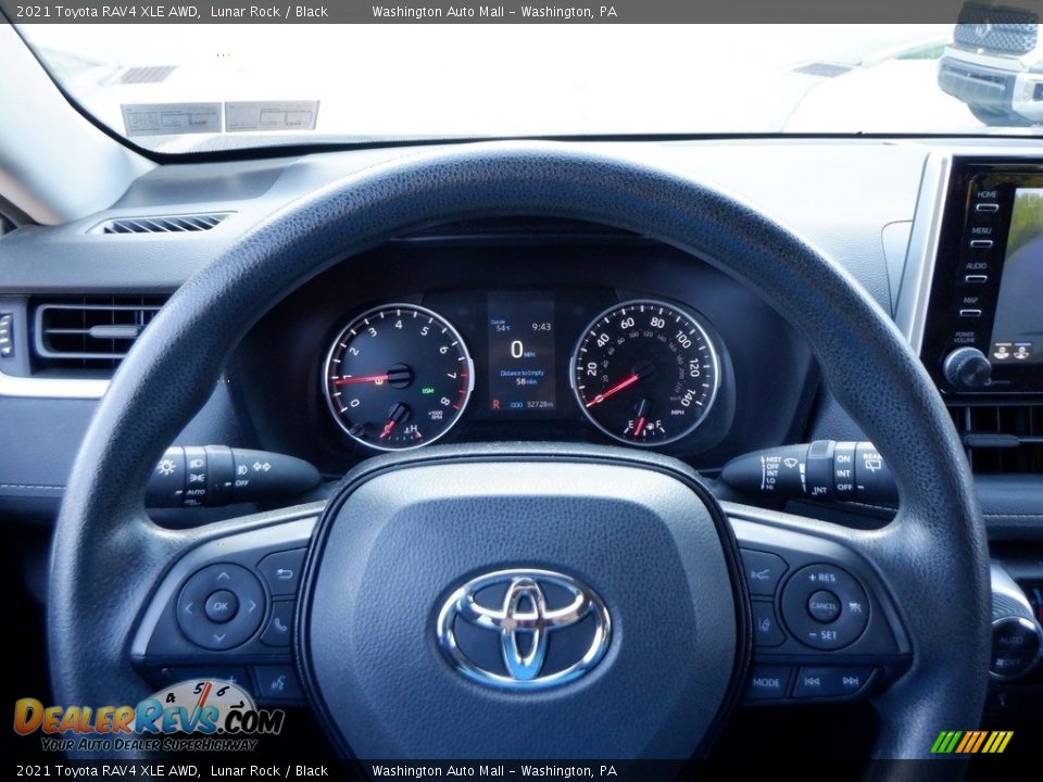 2021 Toyota RAV4 XLE AWD Steering Wheel Photo #26