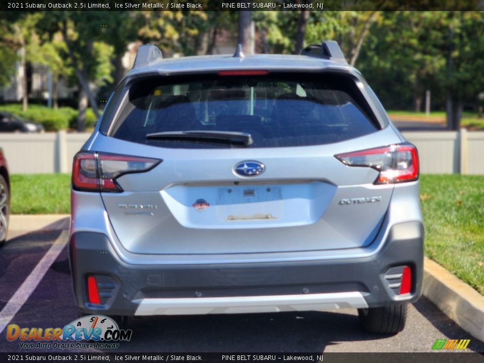 2021 Subaru Outback 2.5i Limited Ice Silver Metallic / Slate Black Photo #4