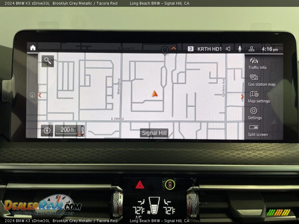 Navigation of 2024 BMW X3 sDrive30i Photo #19