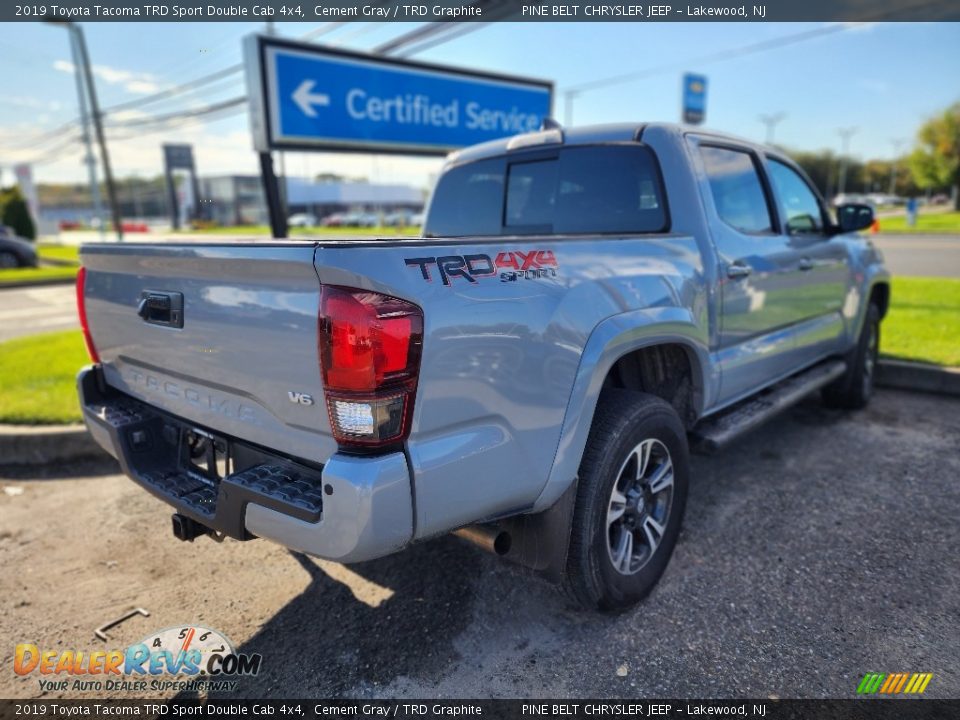 2019 Toyota Tacoma TRD Sport Double Cab 4x4 Cement Gray / TRD Graphite Photo #3