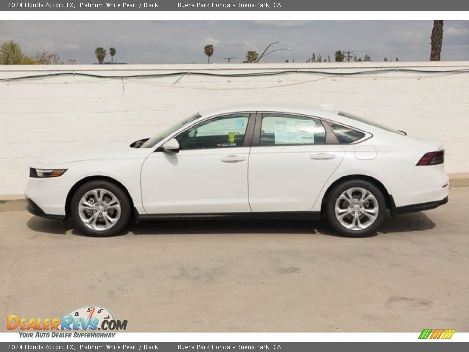Platinum White Pearl 2024 Honda Accord LX Photo #6