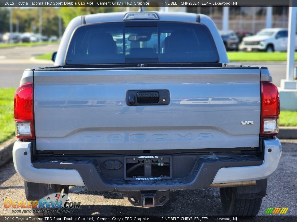 2019 Toyota Tacoma TRD Sport Double Cab 4x4 Cement Gray / TRD Graphite Photo #4