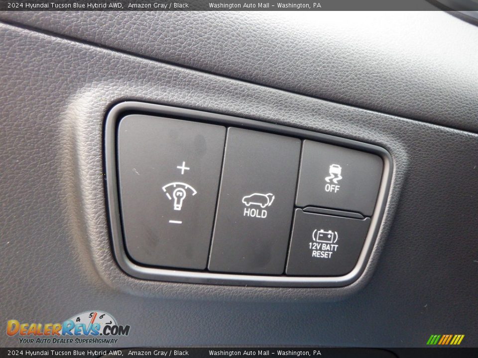 2024 Hyundai Tucson Blue Hybrid AWD Amazon Gray / Black Photo #14