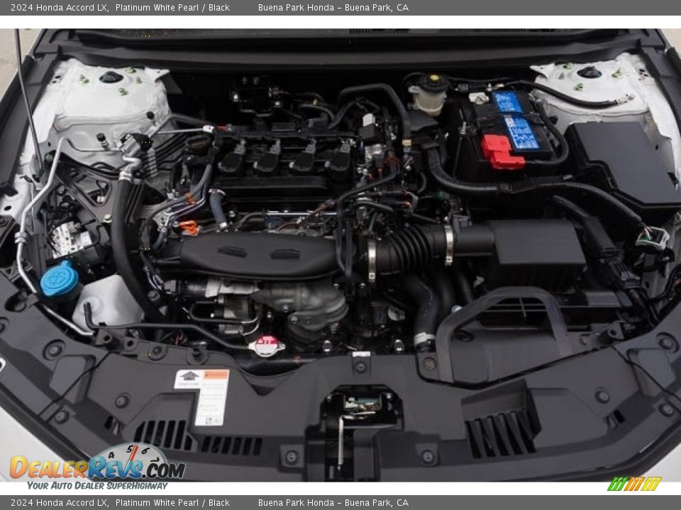 2024 Honda Accord LX 1.5 Liter Turbocharged  DOHC 16-Valve VTEC 4 Cylinder Engine Photo #11