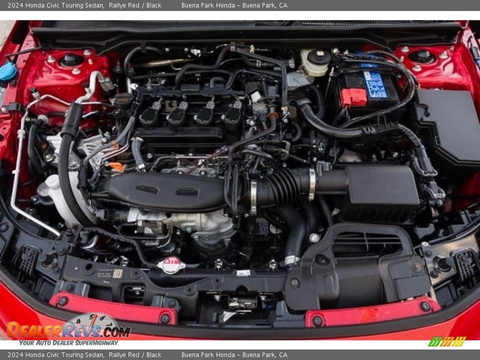 2024 Honda Civic Touring Sedan 1.5 Liter Turbocharged  DOHC 16-Valve i-VTEC 4 Cylinder Engine Photo #9