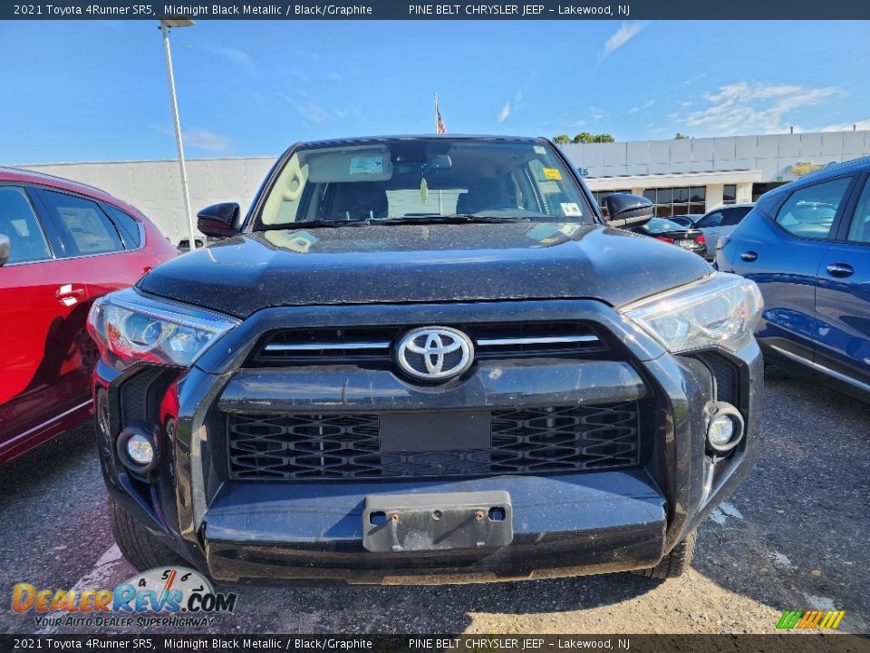 2021 Toyota 4Runner SR5 Midnight Black Metallic / Black/Graphite Photo #2