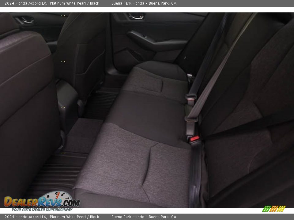 Rear Seat of 2024 Honda Accord LX Photo #18