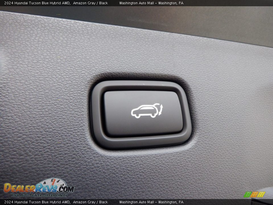 2024 Hyundai Tucson Blue Hybrid AWD Amazon Gray / Black Photo #31