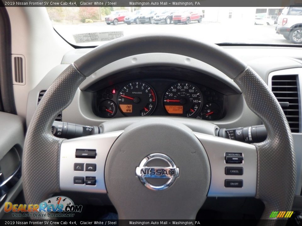 2019 Nissan Frontier SV Crew Cab 4x4 Steering Wheel Photo #29