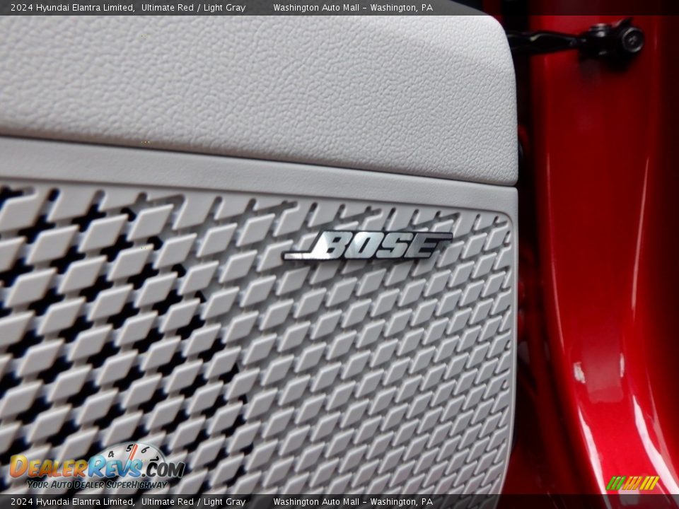 2024 Hyundai Elantra Limited Ultimate Red / Light Gray Photo #11