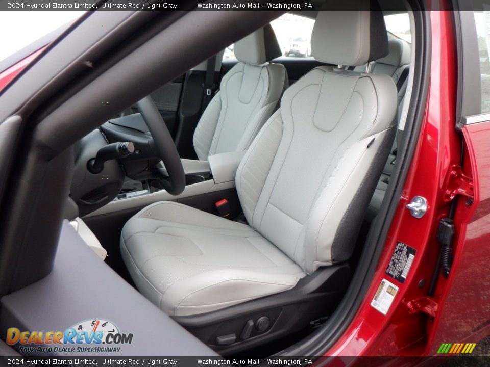 Front Seat of 2024 Hyundai Elantra Limited Photo #14