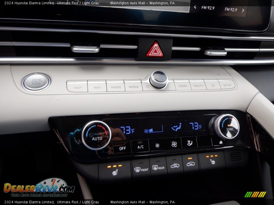 Controls of 2024 Hyundai Elantra Limited Photo #18