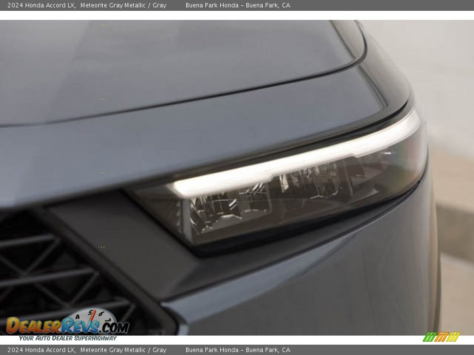 2024 Honda Accord LX Meteorite Gray Metallic / Gray Photo #5