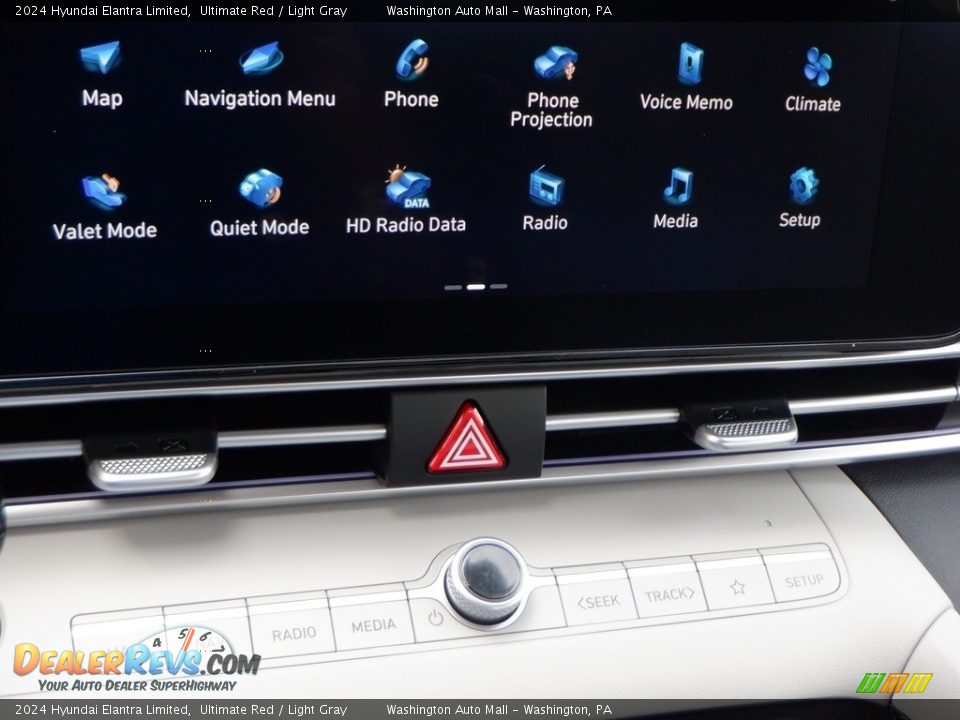 Controls of 2024 Hyundai Elantra Limited Photo #21