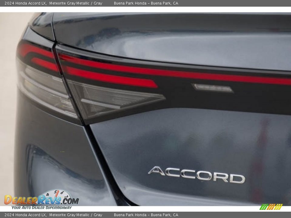2024 Honda Accord LX Meteorite Gray Metallic / Gray Photo #8