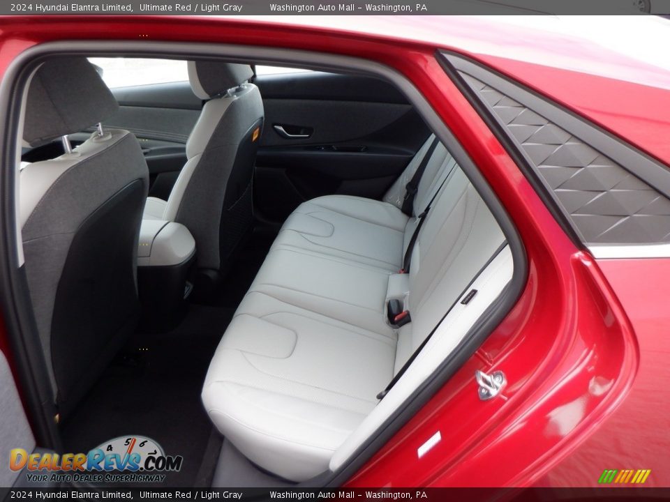 Rear Seat of 2024 Hyundai Elantra Limited Photo #30