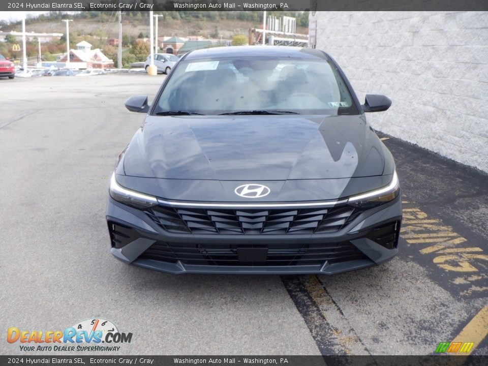 2024 Hyundai Elantra SEL Ecotronic Gray / Gray Photo #5