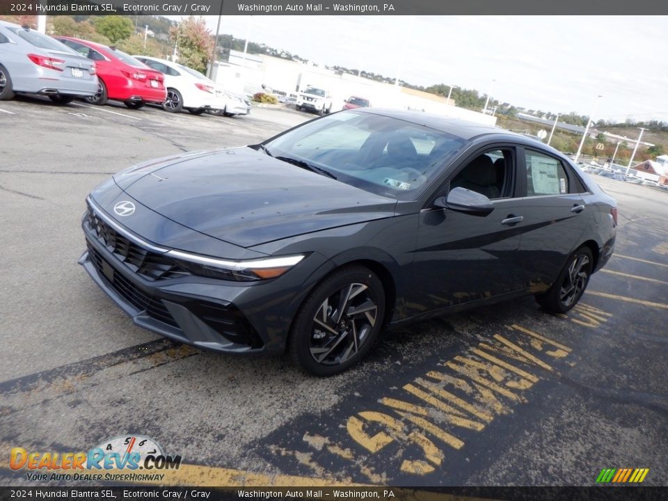 2024 Hyundai Elantra SEL Ecotronic Gray / Gray Photo #6