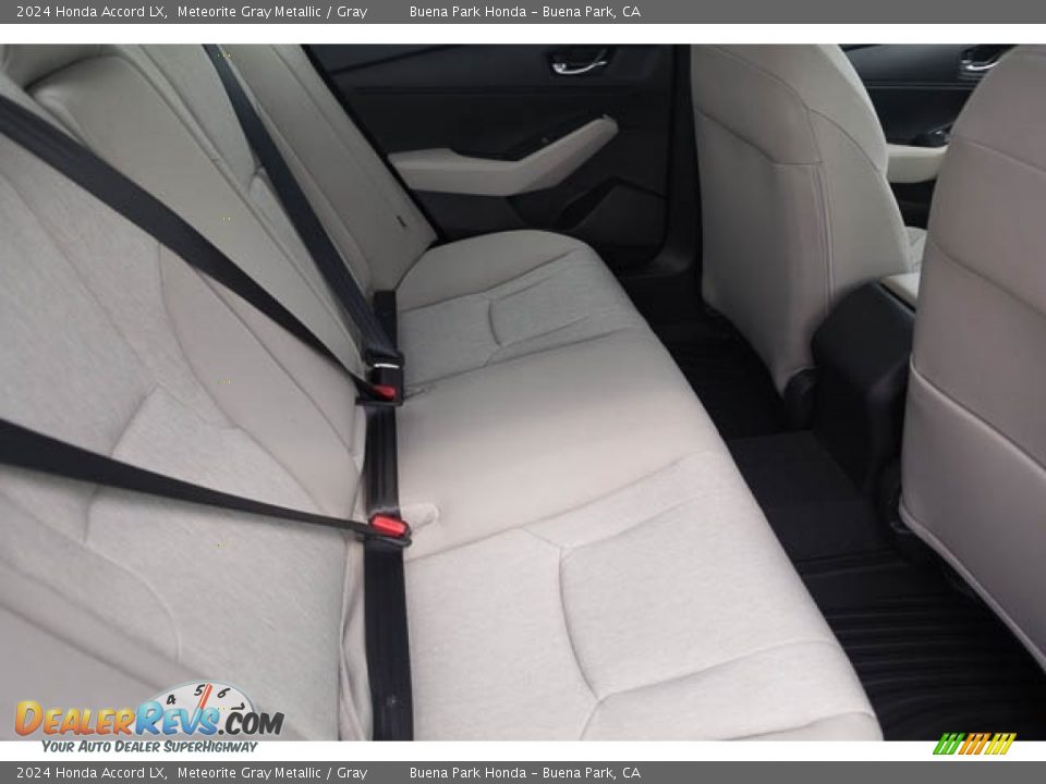 Rear Seat of 2024 Honda Accord LX Photo #29