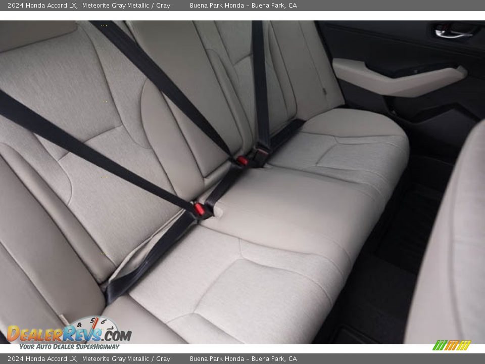 Rear Seat of 2024 Honda Accord LX Photo #30