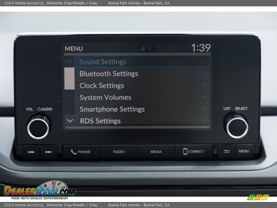 Controls of 2024 Honda Accord LX Photo #33