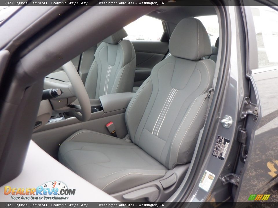 Front Seat of 2024 Hyundai Elantra SEL Photo #12