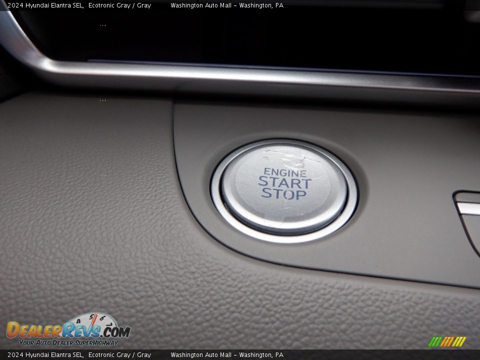 2024 Hyundai Elantra SEL Ecotronic Gray / Gray Photo #16