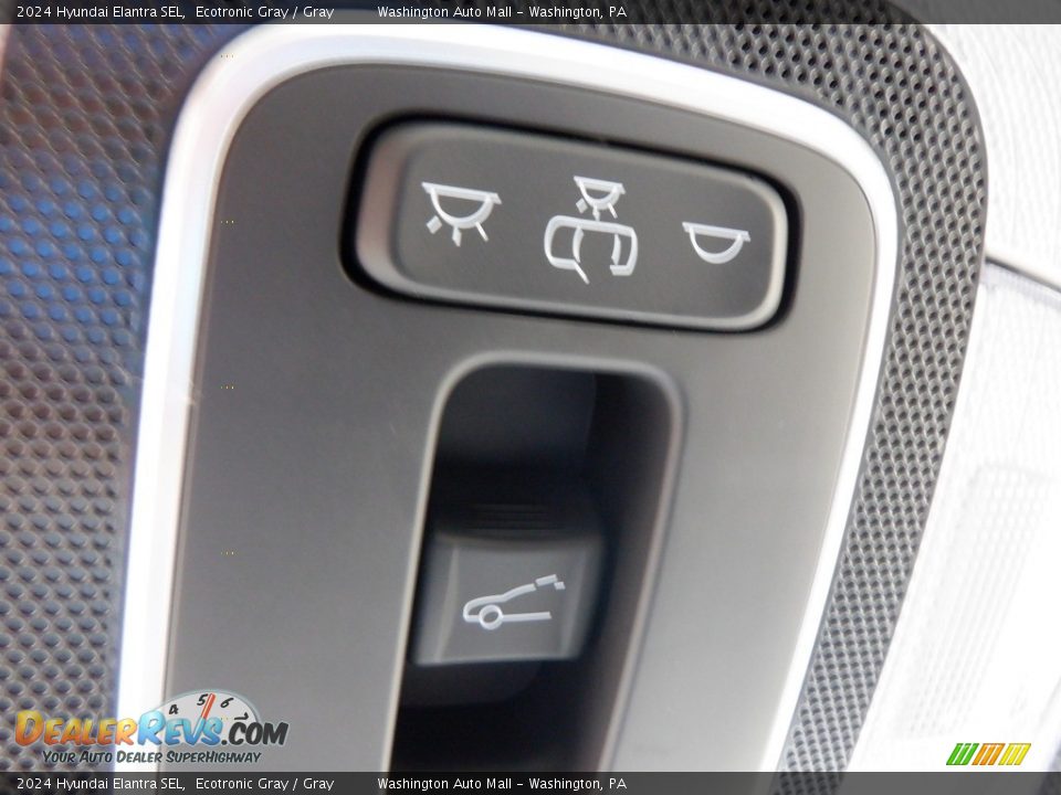 2024 Hyundai Elantra SEL Ecotronic Gray / Gray Photo #21