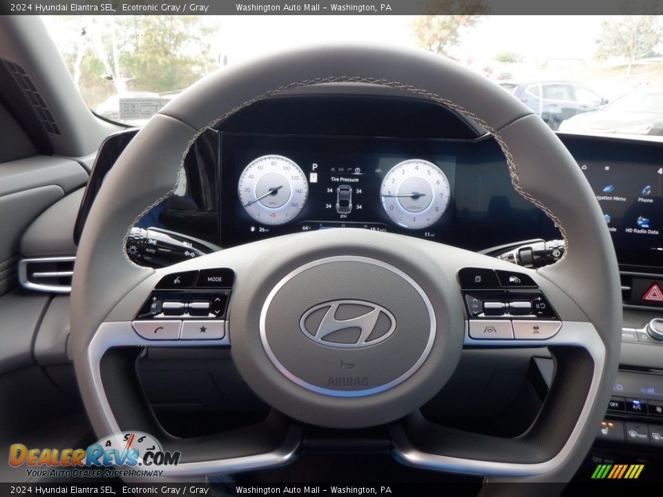2024 Hyundai Elantra SEL Steering Wheel Photo #23