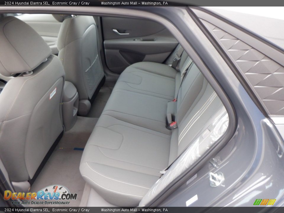 Rear Seat of 2024 Hyundai Elantra SEL Photo #26