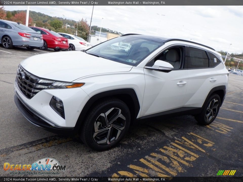 Front 3/4 View of 2024 Hyundai Tucson Limited AWD Photo #6