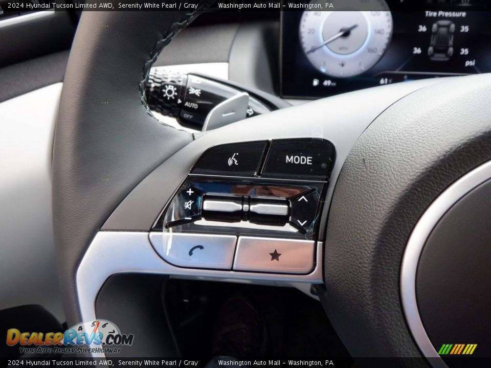 2024 Hyundai Tucson Limited AWD Steering Wheel Photo #25
