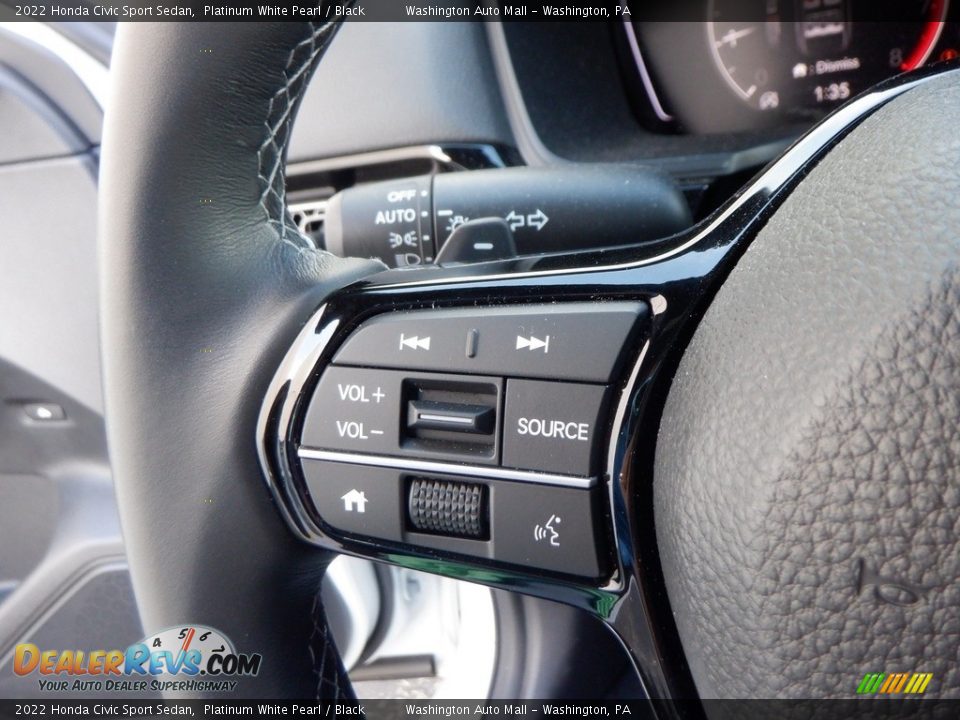 2022 Honda Civic Sport Sedan Steering Wheel Photo #20