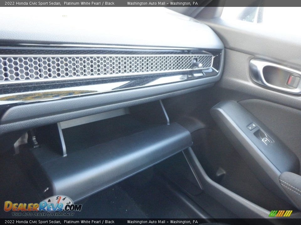 2022 Honda Civic Sport Sedan Platinum White Pearl / Black Photo #22