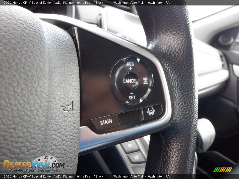 2021 Honda CR-V Special Edition AWD Steering Wheel Photo #10