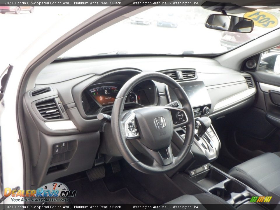 2021 Honda CR-V Special Edition AWD Platinum White Pearl / Black Photo #18