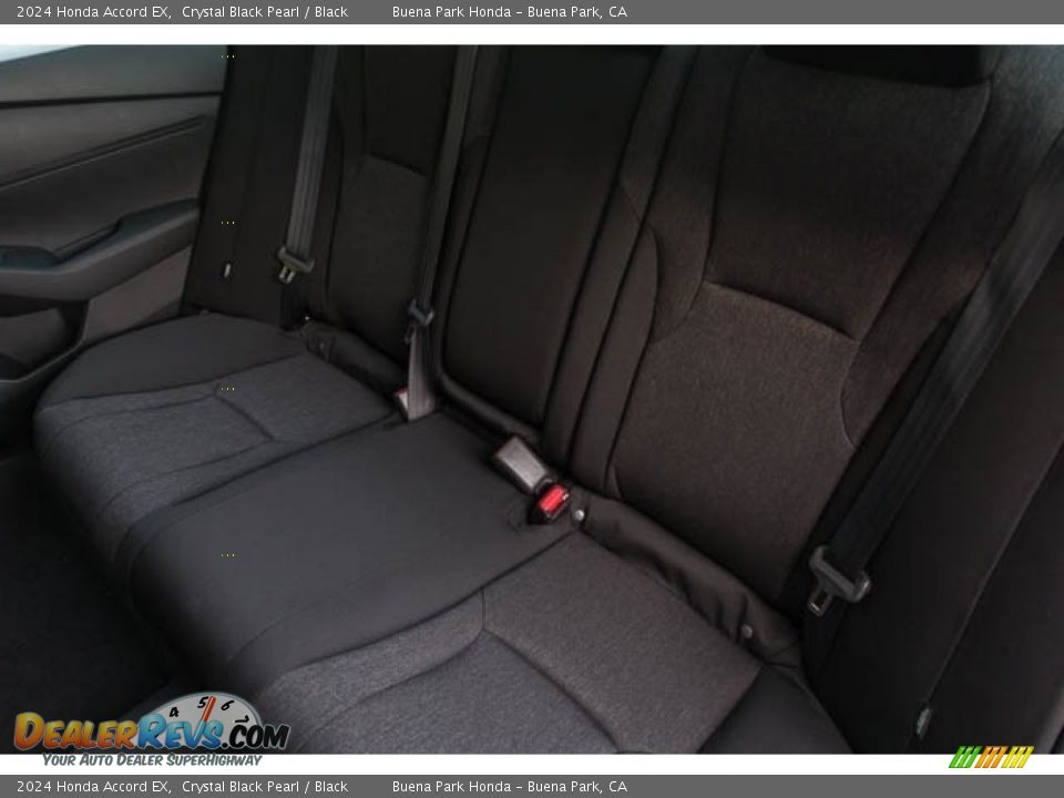 Rear Seat of 2024 Honda Accord EX Photo #29