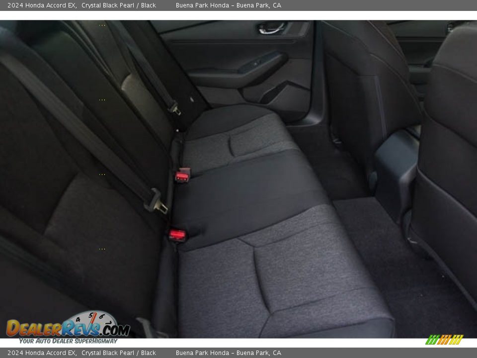 Rear Seat of 2024 Honda Accord EX Photo #31