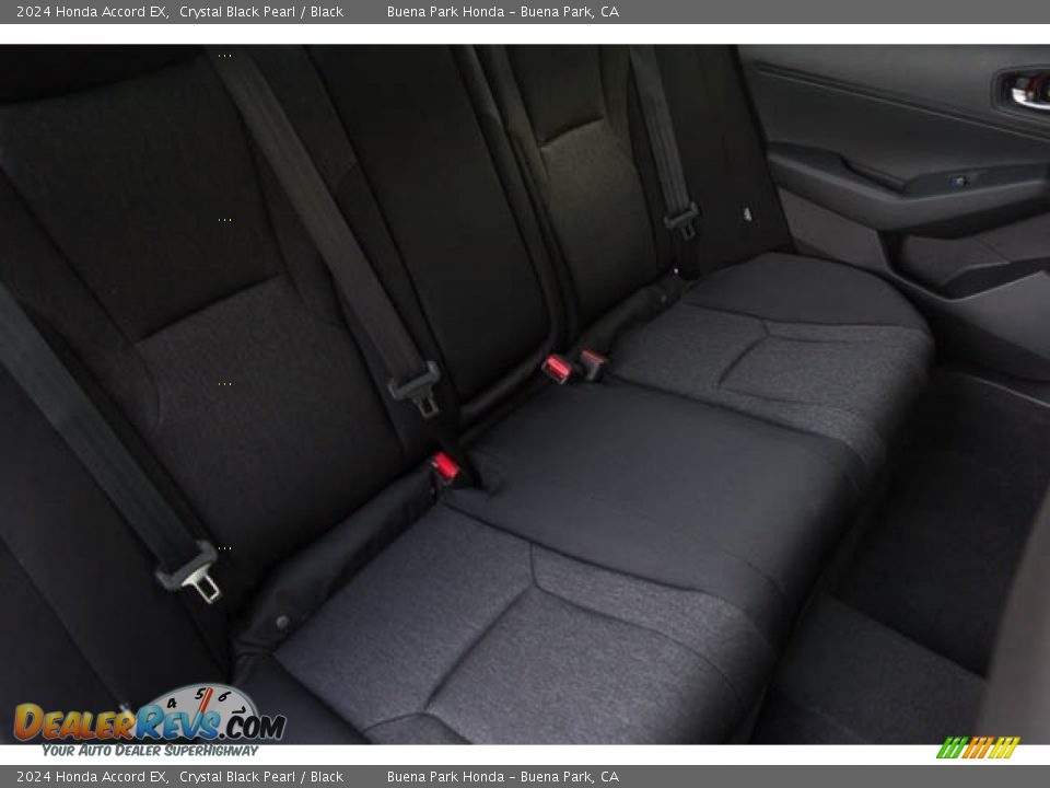 Rear Seat of 2024 Honda Accord EX Photo #32