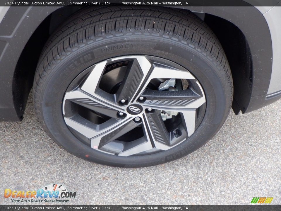 2024 Hyundai Tucson Limited AWD Shimmering Silver / Black Photo #4