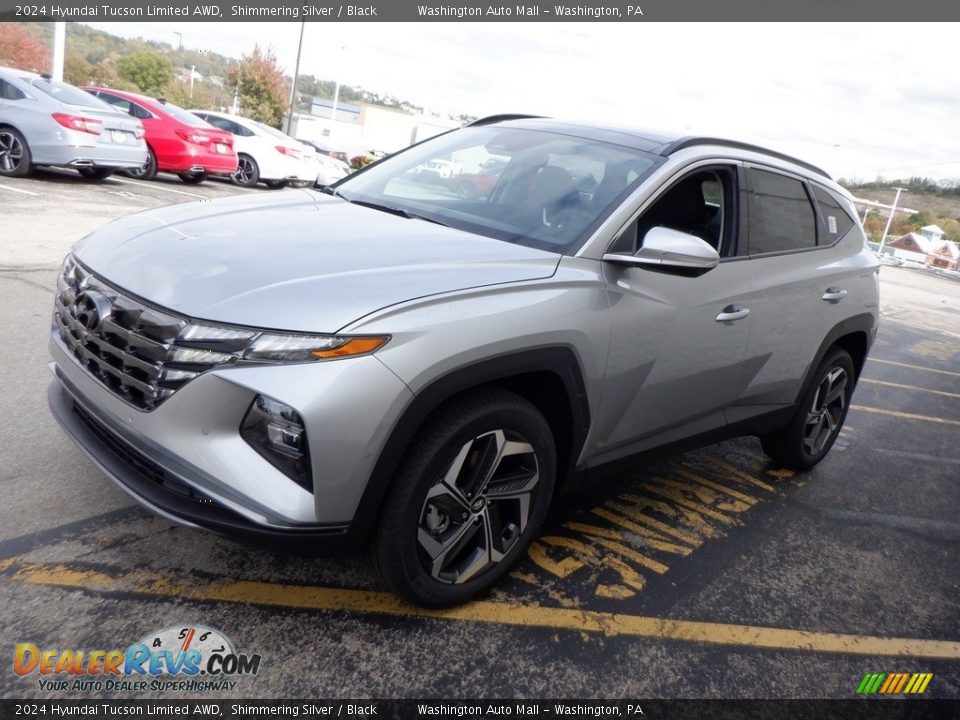 2024 Hyundai Tucson Limited AWD Shimmering Silver / Black Photo #6